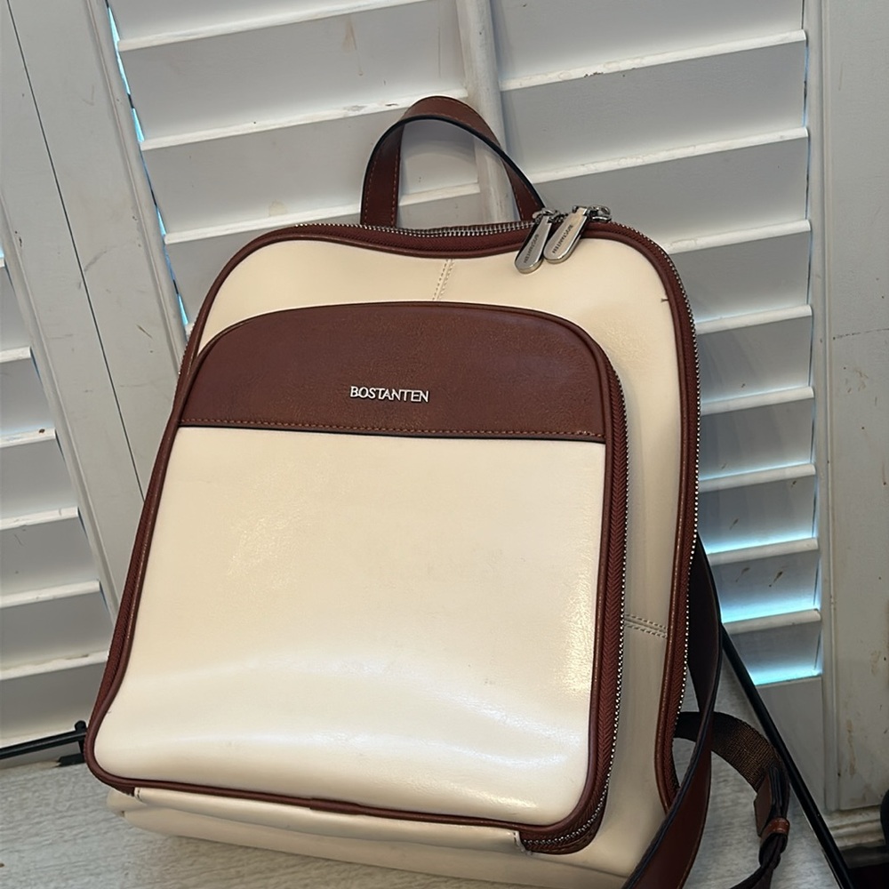 Bostanten Leathet Laptop Backpack